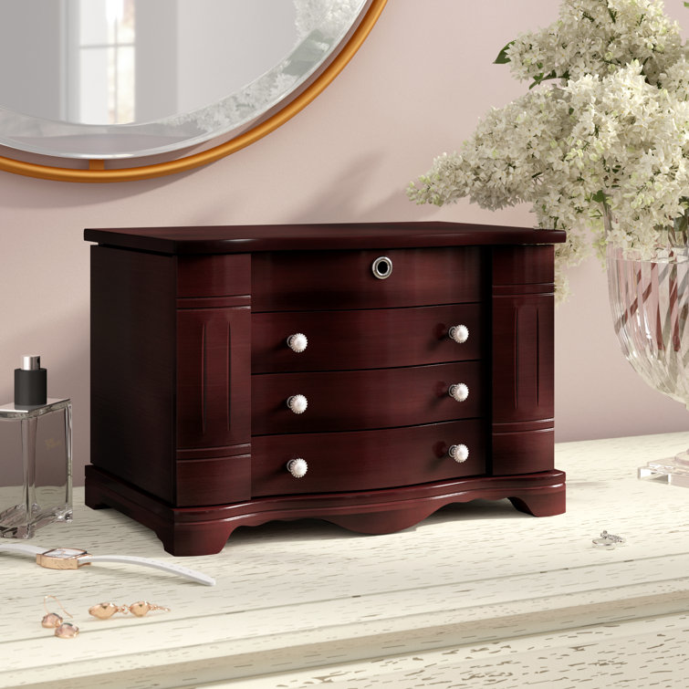 Red Barrel Studio® Locking Jewelry Box & Reviews Wayfair